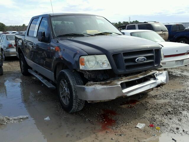 1FTRW12WX5KF14723 - 2005 FORD F150 SUPER GRAY photo 1