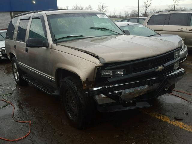 1GNEK13R5XJ319650 - 1999 CHEVROLET TAHOE K150 TAN photo 1