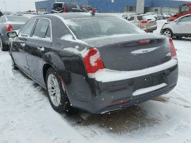 2C3CCAEG9HH662638 - 2017 CHRYSLER 300C GRAY photo 3