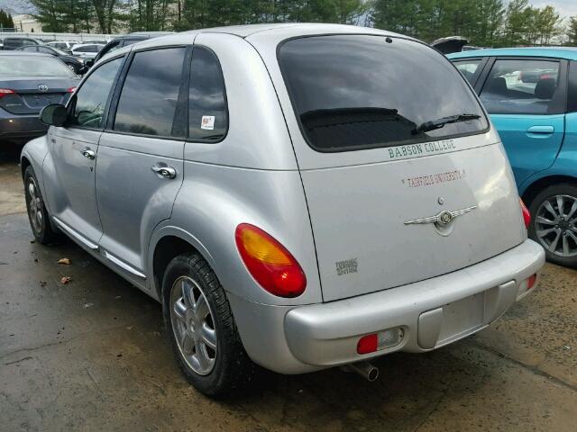 3C4FY58B64T249191 - 2004 CHRYSLER PT CRUISER SILVER photo 3