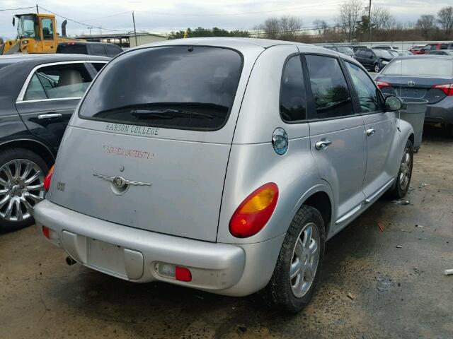 3C4FY58B64T249191 - 2004 CHRYSLER PT CRUISER SILVER photo 4