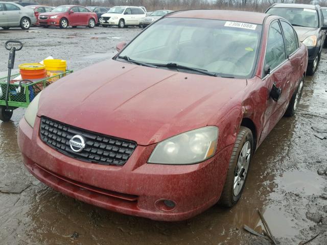 1N4AL11D46C146840 - 2006 NISSAN ALTIMA S MAROON photo 2