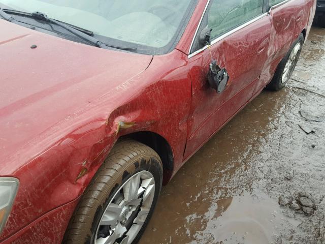 1N4AL11D46C146840 - 2006 NISSAN ALTIMA S MAROON photo 9