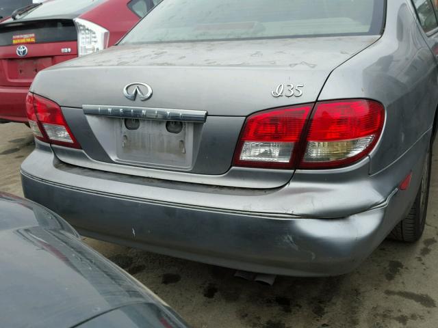 JNKDA31AX3T112247 - 2003 INFINITI I35 SILVER photo 9