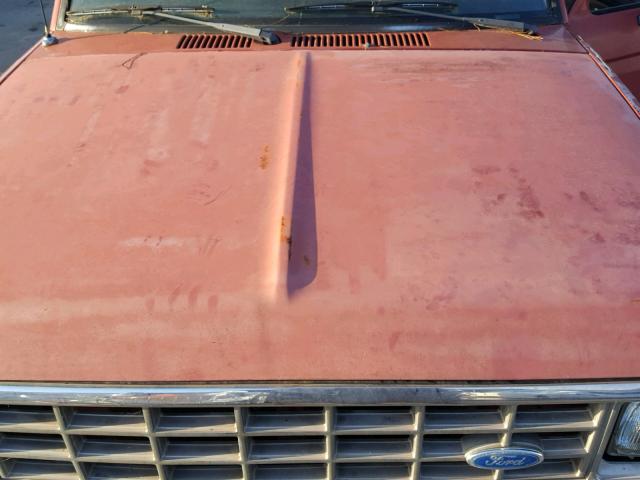 1FTCR14T9JPA06174 - 1988 FORD RANGER SUP RED photo 7