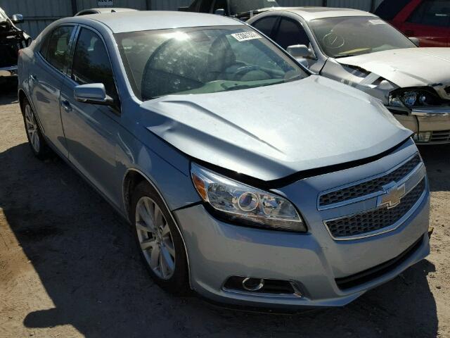 1G11H5SA7DU127299 - 2013 CHEVROLET MALIBU LTZ BLUE photo 1