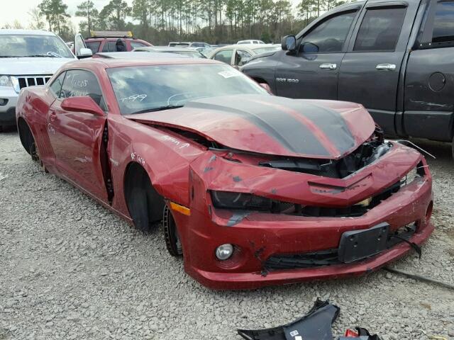 2G1FK1EJ2D9171025 - 2013 CHEVROLET CAMARO 2SS RED photo 1