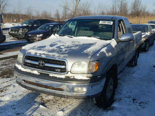 5TBRT34182S287289 - 2002 TOYOTA TUNDRA ACC SILVER photo 2