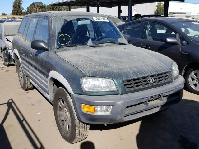 JT3GP10V0W0028647 - 1998 TOYOTA RAV4 GREEN photo 1