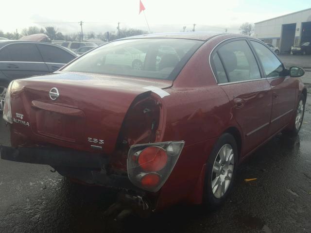 1N4AL11E96N311875 - 2006 NISSAN ALTIMA S RED photo 4