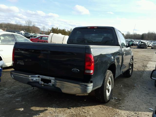 1FTZF1728YKA75998 - 2000 FORD F150 BLACK photo 4