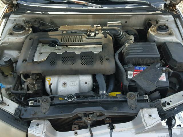 KMHDN45D92U427111 - 2002 HYUNDAI ELANTRA GL SILVER photo 7