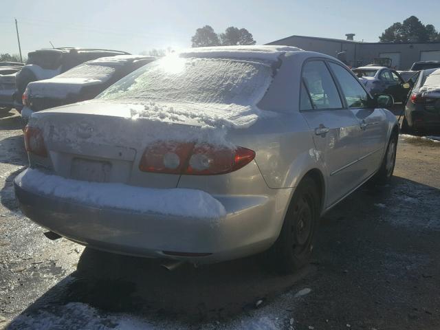 1YVFP80CX35M27928 - 2003 MAZDA 6 I SILVER photo 4