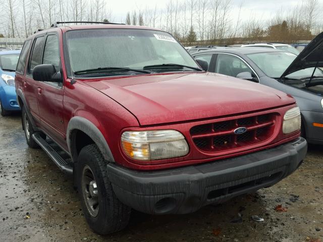 1FMZU72XXYZC34096 - 2000 FORD EXPLORER X RED photo 1