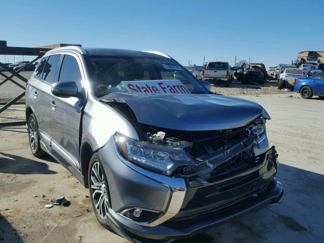 JA4JZ4AX6HZ027573 - 2017 MITSUBISHI OUTLANDER GRAY photo 1