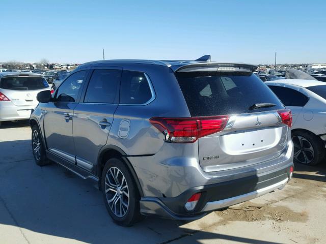 JA4JZ4AX6HZ027573 - 2017 MITSUBISHI OUTLANDER GRAY photo 3