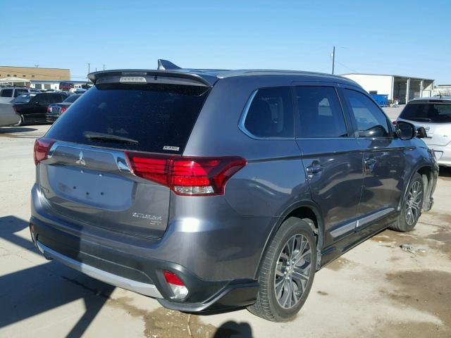 JA4JZ4AX6HZ027573 - 2017 MITSUBISHI OUTLANDER GRAY photo 4