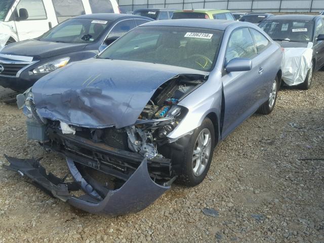 4T1CE38P46U743484 - 2006 TOYOTA CAMRY SOLA BLUE photo 2