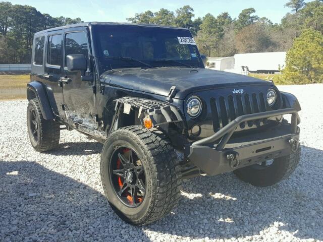 1J4GA59107L157566 - 2007 JEEP WRANGLER S BLACK photo 1
