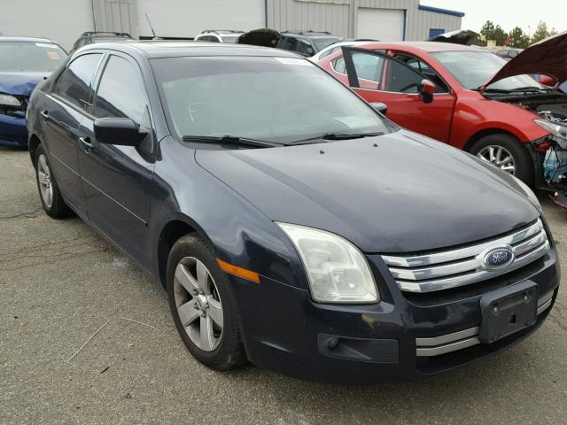 3FAHP07Z68R166950 - 2008 FORD FUSION SE BLACK photo 1