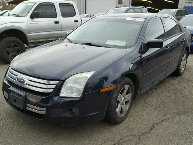 3FAHP07Z68R166950 - 2008 FORD FUSION SE BLACK photo 2