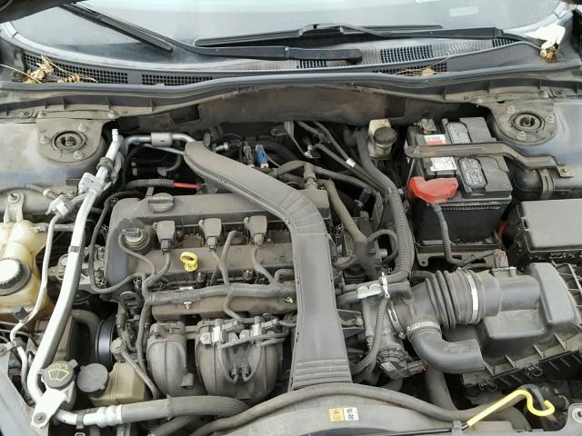 3FAHP07Z68R166950 - 2008 FORD FUSION SE BLACK photo 7