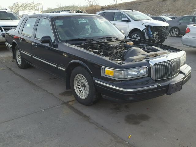 1LNLM81W6VY745570 - 1997 LINCOLN TOWN CAR E BLACK photo 1