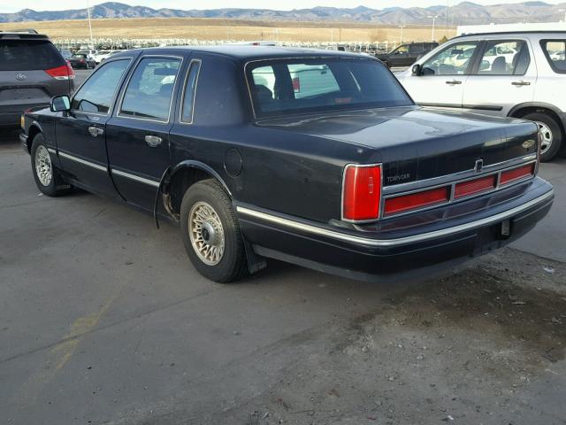 1LNLM81W6VY745570 - 1997 LINCOLN TOWN CAR E BLACK photo 3