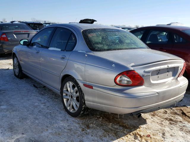 SAJEA53D62XC31644 - 2002 JAGUAR X-TYPE SPO SILVER photo 3