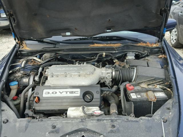 1HGCM66883A037749 - 2003 HONDA ACCORD EX BLUE photo 7