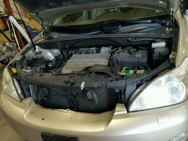 2T2HA31U54C006094 - 2004 LEXUS RX 330 TAN photo 7