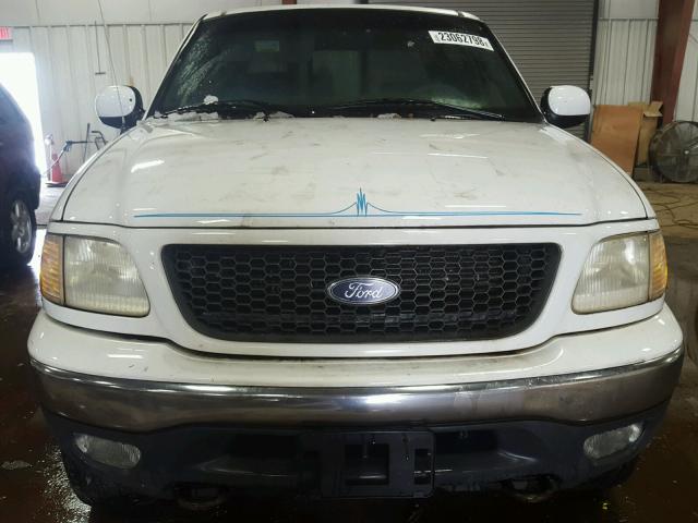 1FTRW08L71KF82611 - 2001 FORD F150 SUPER WHITE photo 7