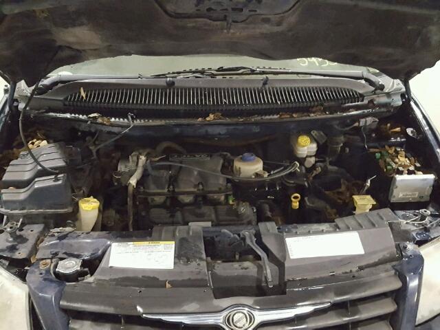 1A4GP45RX6B545347 - 2006 CHRYSLER TOWN & COU BLUE photo 7