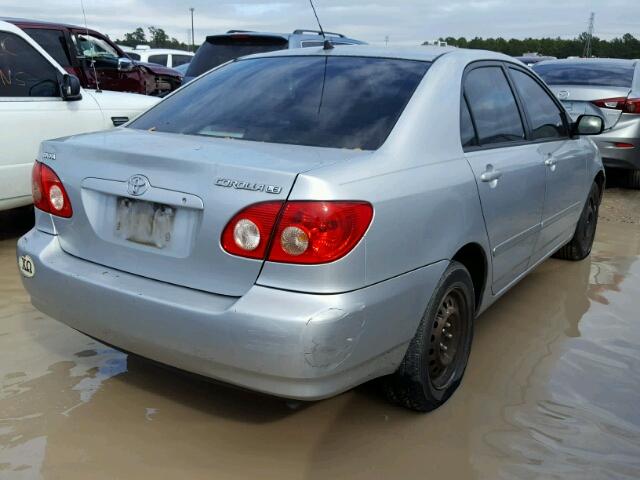 1NXBR30E77Z833269 - 2007 TOYOTA COROLLA CE SILVER photo 4