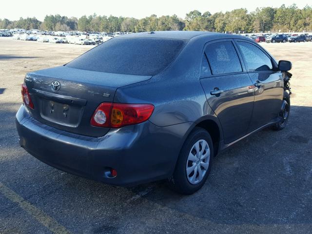 2T1BU4EE4AC484013 - 2010 TOYOTA COROLLA BA GRAY photo 4