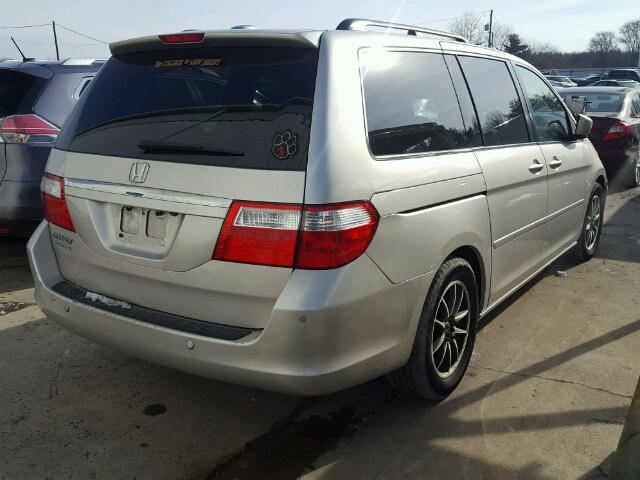 5FNRL38826B044540 - 2006 HONDA ODYSSEY TO GRAY photo 4