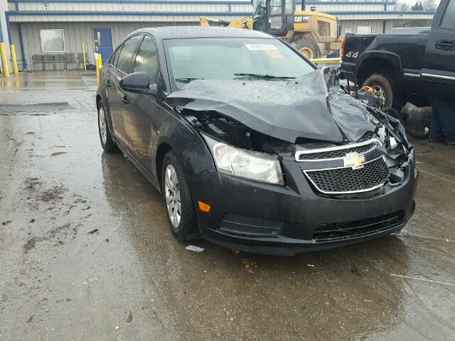 1G1PA5SH3D7159581 - 2013 CHEVROLET CRUZE BLACK photo 1