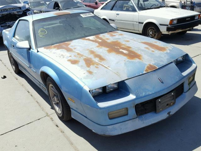 1G1FP23T6LL131825 - 1990 CHEVROLET CAMARO RS BLUE photo 1