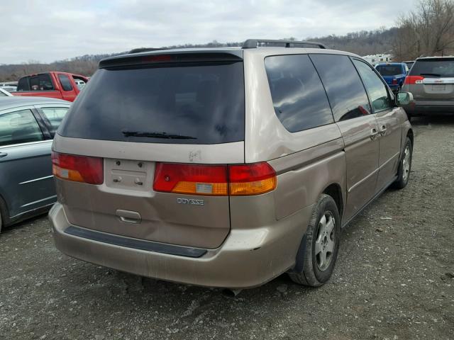 5FNRL180X3B086450 - 2003 HONDA ODYSSEY EX TAN photo 4