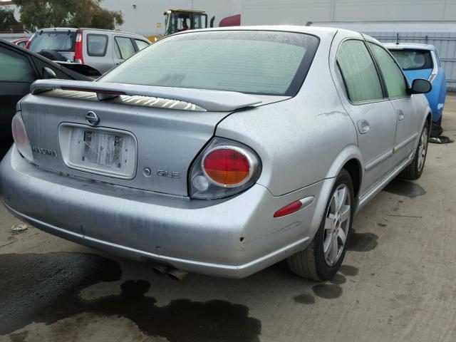 JN1DA31A13T428124 - 2003 NISSAN MAXIMA GLE SILVER photo 4