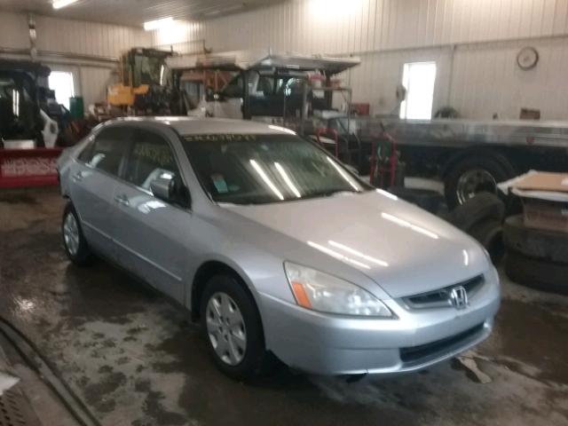 1HGCM56423A062458 - 2003 HONDA ACCORD LX SILVER photo 1