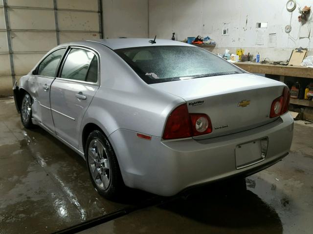 1G1ZH57B29F107848 - 2009 CHEVROLET MALIBU 1LT 银色 照片 3