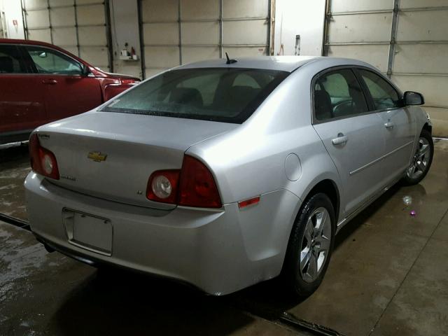 1G1ZH57B29F107848 - 2009 CHEVROLET MALIBU 1LT 银色 照片 4