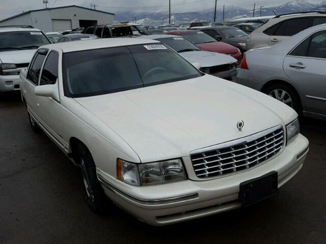 1G6KD54Y7VU234410 - 1997 CADILLAC DEVILLE WHITE photo 1