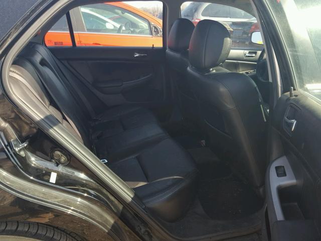 1HGCM56837A131974 - 2007 HONDA ACCORD EX BLACK photo 6