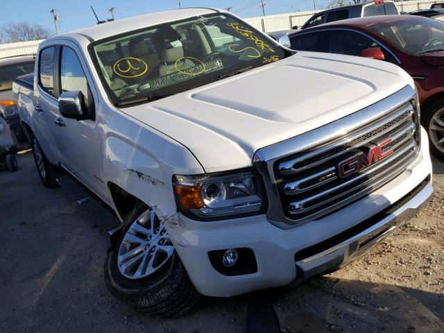 1GTG5DE31G1202389 - 2016 GMC CANYON SLT WHITE photo 1