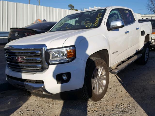 1GTG5DE31G1202389 - 2016 GMC CANYON SLT WHITE photo 2