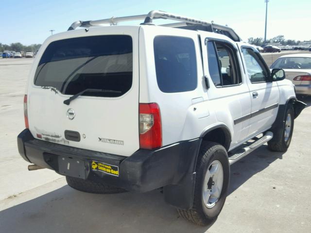 5N1ED28T52C572246 - 2002 NISSAN XTERRA XE WHITE photo 4