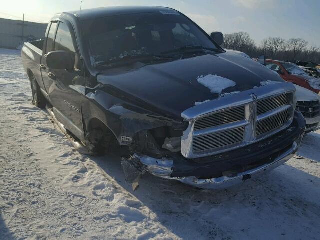 1D7HU18D24S572773 - 2004 DODGE RAM 1500 S BLUE photo 1