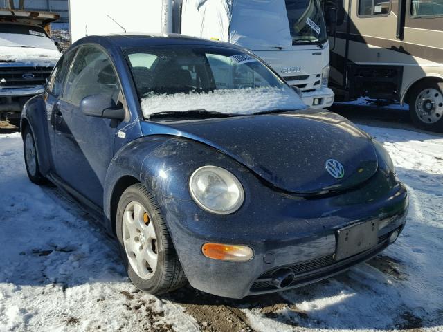 3VWCK21C63M421652 - 2003 VOLKSWAGEN NEW BEETLE BLUE photo 1